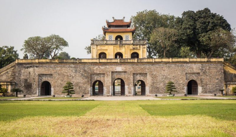 Hoàng thành Thăng Long - Hà Nội điểm đến tham quan của thủ đô.